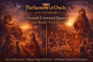 Parliament of Owls Act V Summary
